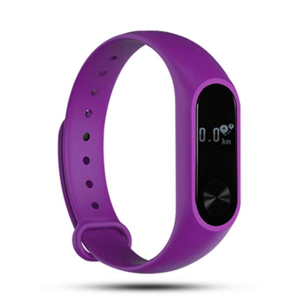 Aquarius AQ112 Fitness and Sleep Tracker With Heart Rate Monitor, Purple