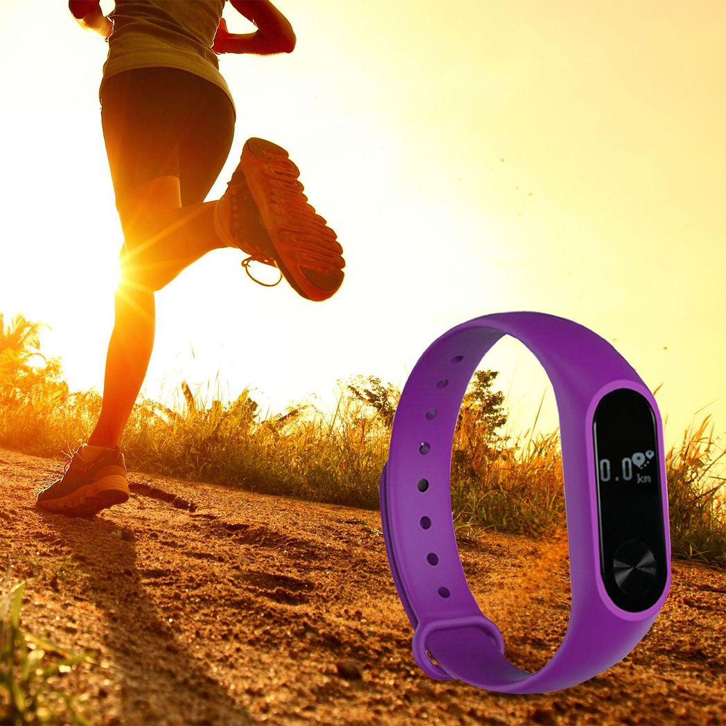Aquarius AQ112 Fitness and Sleep Tracker With Heart Rate Monitor, Purple
