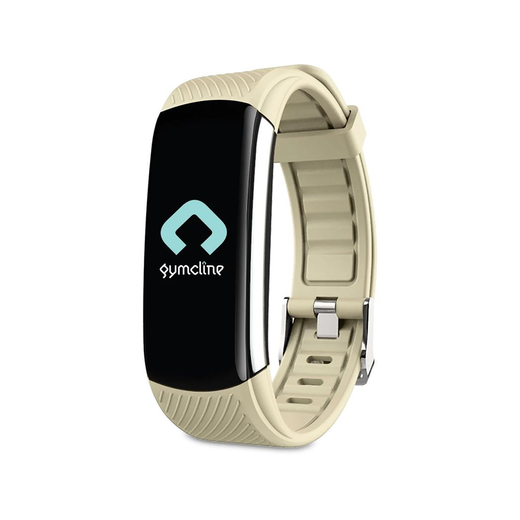 Gymcline Vesper Fitness Tracker - HR, BP,O2, Sleep And Body Temp. Monitoring Cream